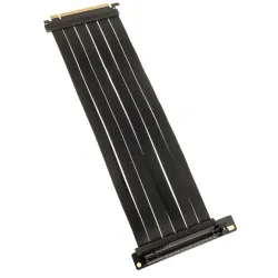 Kolink PCIe 5.0 Riser Cable, 90 degrees, x16 - black, 300mm
