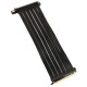 Kolink PCIe 5.0 Riser Cable, 90 degrees, x16 - black, 300mm