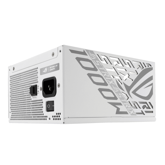 Power Supply ASUS ROG STRIX 1000W White Edition, 80+ Platinum PCIe 5.1, Fully Modular