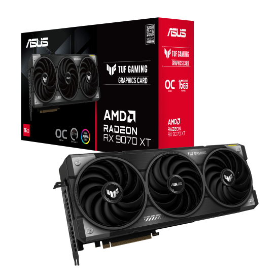 Graphic card ASUS TUF GAMING RADEON RX 9070 XT OC 16GB GDDR6