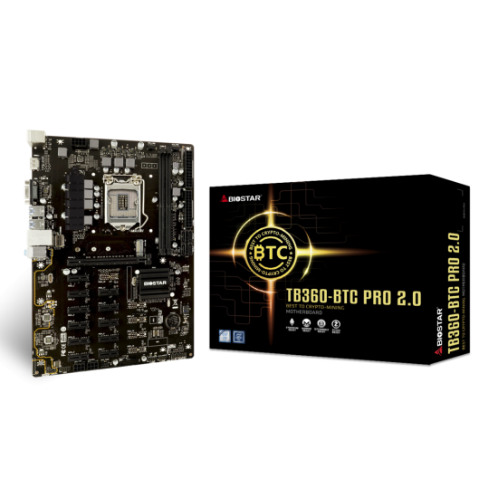 Motherboard BIOSTAR TB360-BTC PRO 2.0 Intel Socket 1151
