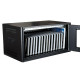 Universal charging cabinet for up to 12 tablets Estillo IP-2312 for wall mounting or freestanding, 12 x USB-C ports