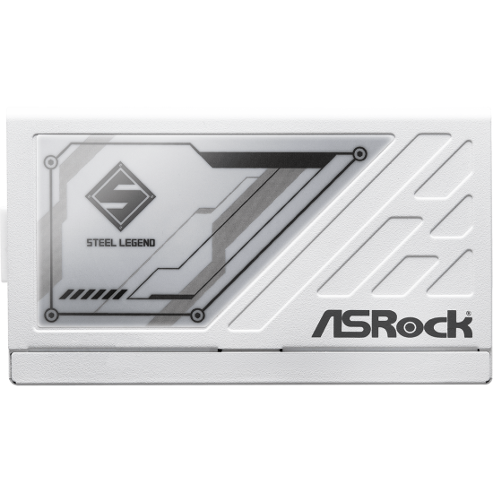 Power Supply ASRock Steel Legend White 1000W 80+ Gold