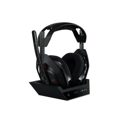 Logitech Astro A50 Lightspeed безжични слушалки със станция , черни