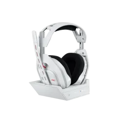 Logitech Astro A50 Lightspeed wireless headphones with dock, White