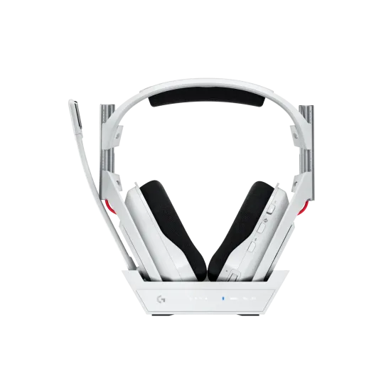 Logitech Astro A50 Lightspeed wireless headphones with dock, White