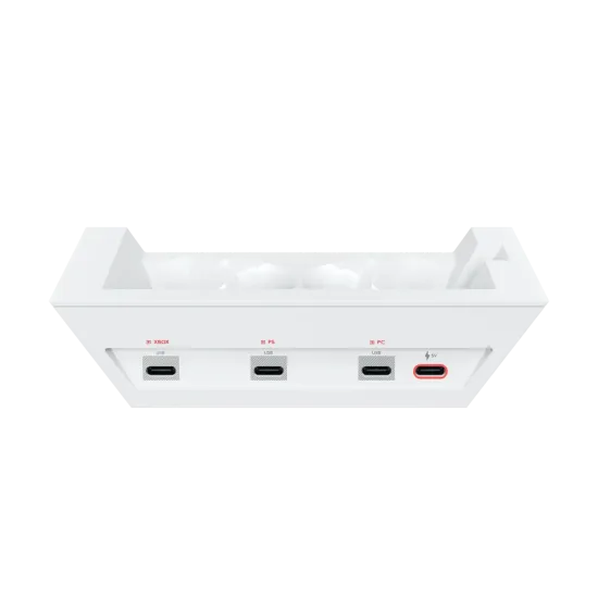 Logitech Astro A50 Lightspeed wireless headphones with dock, White