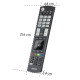 Hama Universal Remote Control for LG TVs, IR, Teachable, Illuminating Buttons