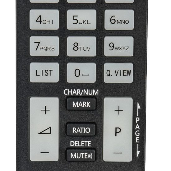Hama Universal Remote Control for LG TVs, IR, Teachable, Illuminating Buttons