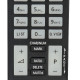 Hama Universal Remote Control for LG TVs, IR, Teachable, Illuminating Buttons