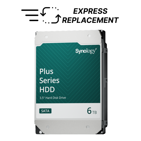 HDD SYNOLOGY HAT3300 NAS 6TB Plus Series SATA 3.5