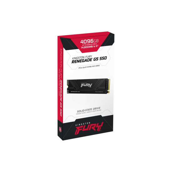 SSD Kingston Fury Renegade G5 NVMe M.2 PCIe 5.0 - 4096GB