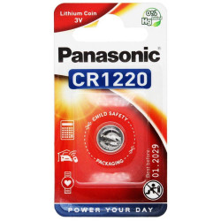 Lithium Button Battery PANASONIC CR1220 3V 1pc.