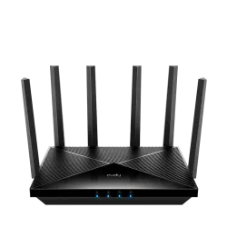 Wireless router Cudy BE11000 Tri Band Wi-Fi 7, 4x2.5Gbps port, 6x5dBi antennas