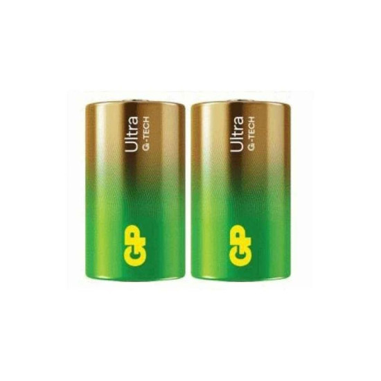 GP Alkaline battery ULTRA LR20 / 2 pcs. pack / 1.5V GP GP-BA-13AU21-S2