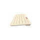 A4tech FBK26C AS Cafe Latte Fstyler wireless mini silent keyboard, Multi-mode, Cyrillic