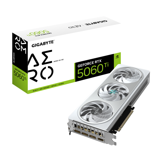 Graphic card GIGABYTE RTX 5060 TI AERO OC 8GB GDDR7