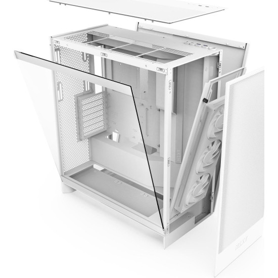 Case NZXT H7 Flow RGB 2024 Edition - White
