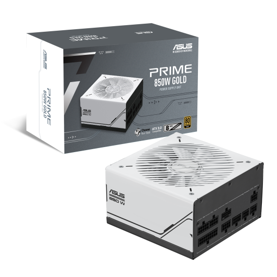 Power Supply ASUS PRIME 850W, 80+ Gold PCIe 5.1, Fully Modular