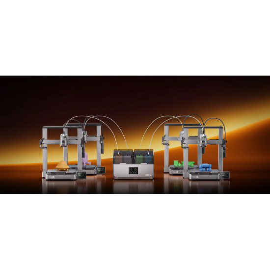 Filament dryer for 3D printer Creality Space Pi x4, for 4 rolls