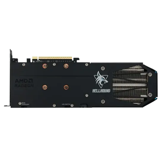 Graphic card PowerColor RADEON RX 9060 XT Hellhound OC 16GB GDDR6