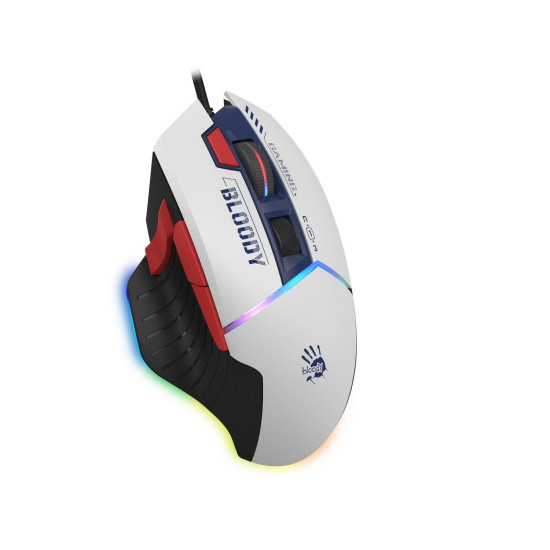A4tech Bloody W95Max Sports Navy RGB Light Gaming Mouse, 12000cpi