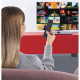 Hama Remote Control for TV + Netflix, Prime Video, Disney+ Buttons, Programmable