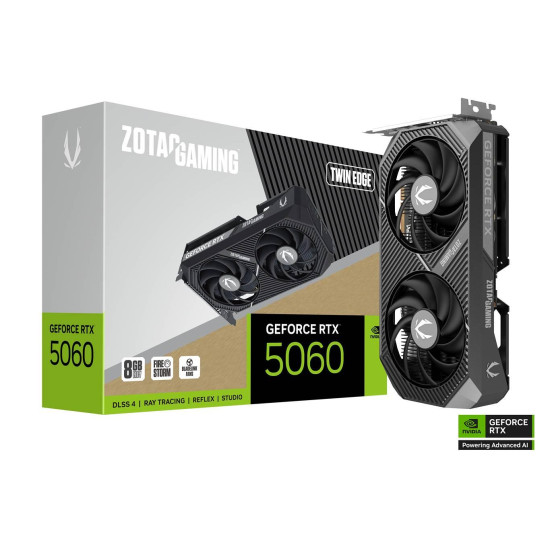 Graphic card ZOTAC GAMING RTX 5060 Twin Edge 8GB GDDR7