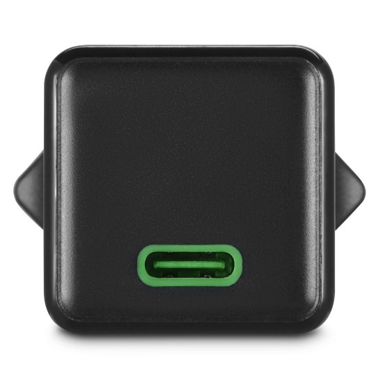 Hama Fast Charger, USB-C, Super-Mini Charger, PD, 25 W, black