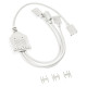 Cable Kolink ARGB 1-3 Splitter - 30 cm White