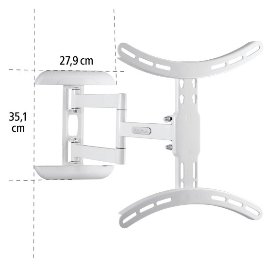 Hama TV Wall Bracket, Swivel, Tilt, Pull-out, 165 cm (65