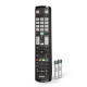 Hama Universal Remote Control for Samsung TVs, IR, Teachable, Illuminating Butto