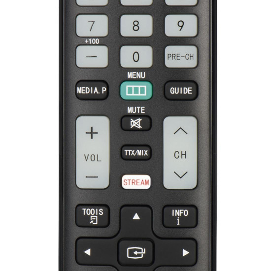 Hama Universal Remote Control for Samsung TVs, IR, Teachable, Illuminating Butto