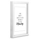 Hama “Chiaro” Plastic Frame, white, 30 x 40 cm