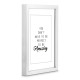 Hama “Chiaro” Plastic Frame, white, 30 x 40 cm