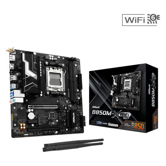 Дънна платка ASRock B850M-X WiFi R2.0 socket AM5