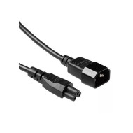 ACT Power cable C14-C15, black, 0.50m