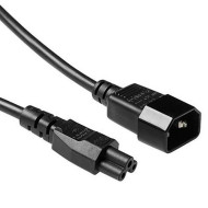 ACT Power cable C14-C15, black, 0.25