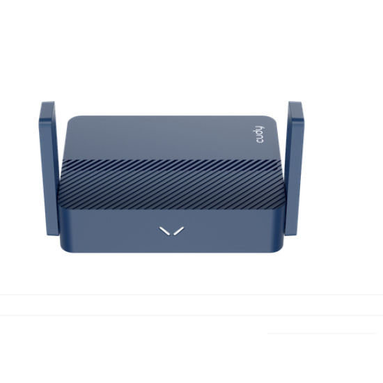 Cudy TR3000 VPN Travel router AX3000, 2.5Ghz WAN, USB-C, 2 x antennas, blue