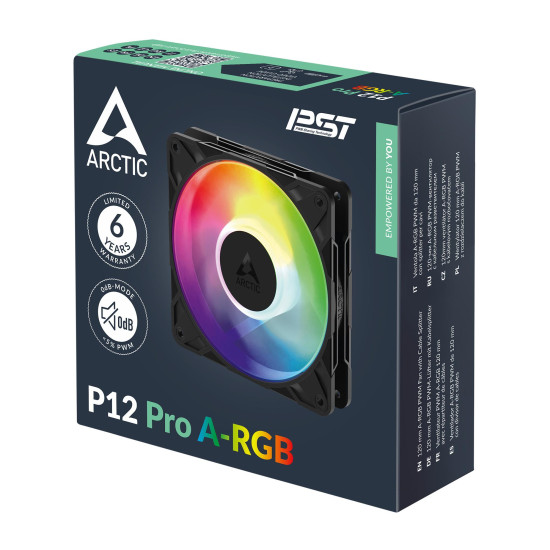 Fan ARCTIC P12 Pro A-RGB 120mm PWM