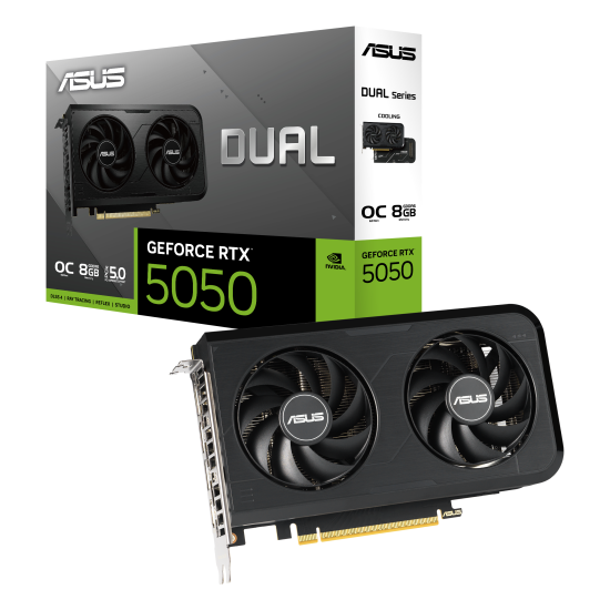 Graphic card ASUS DUAL RTX 5050 OC 8GB GDDR7