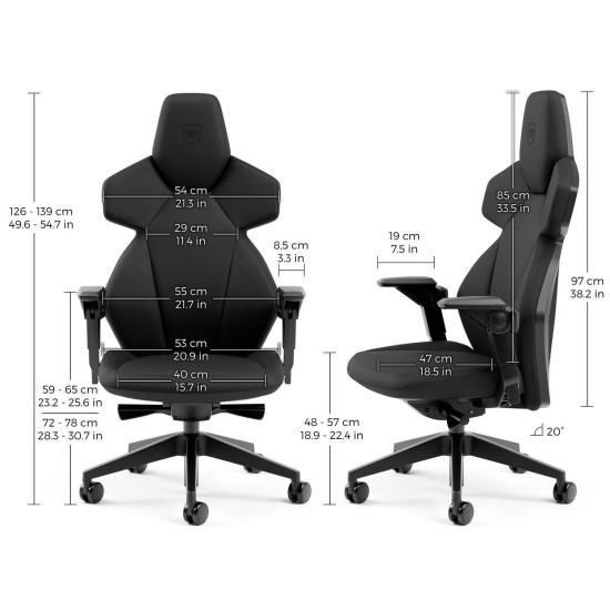 Gaming Chair noblechairs DAWN - Black Edition