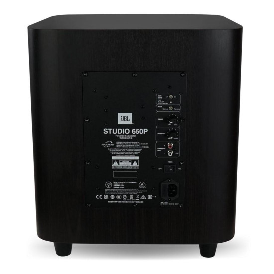 High-performance subwoofer - JBL Studio 650P Home Audio Loudspeaker System