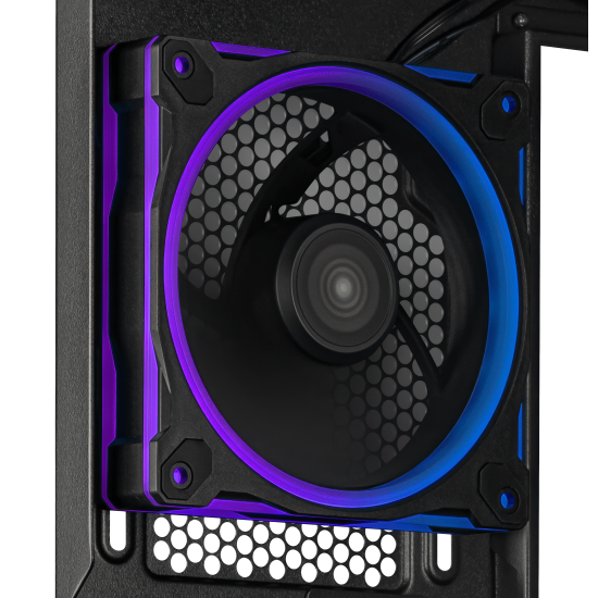 Case ASUS Prime AP202 ARGB mATX + 3 ARGB Fans - Black