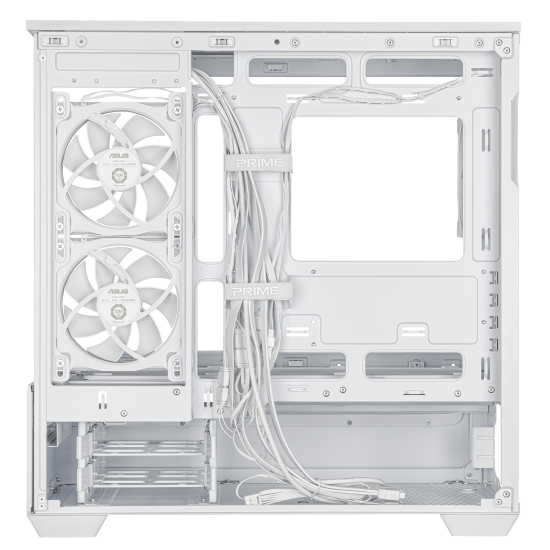 Case ASUS Prime AP202 ARGB mATX + 3 ARGB Fans - White