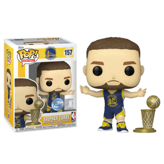 Фигурка Funko Pop! NBA: Golden State Warriors - Stephen Curry (Throwback) (Special Edition) #157