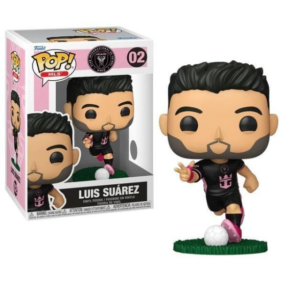 Funko Pop! MLS: Inter Miami - Luis Suarez (Away) #02
