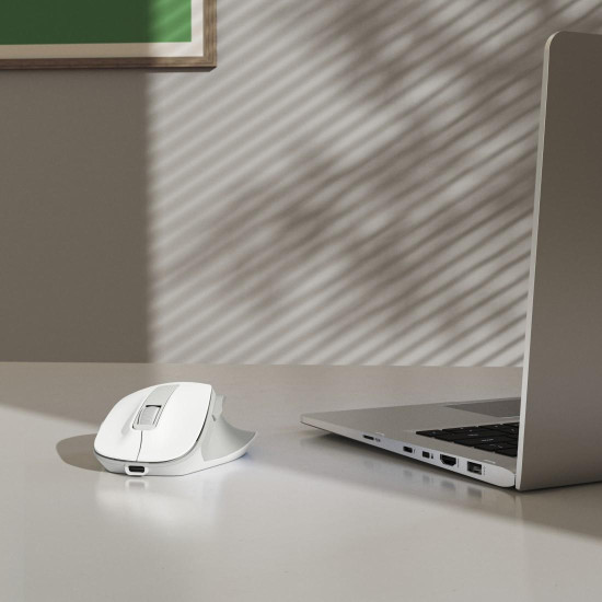 Hama “WM-500” Wireless Mouse, Ergonom., 6 Buttons, W/O Click Noise, Battery, wh