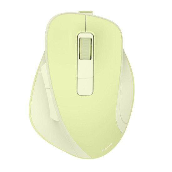 Hama “WM-500” Wireless Mouse, Ergonom., 6 Buttons, W/O Click Noise, Battery, green