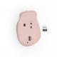 Hama “WM-500” Wireless Mouse, Ergonom., 6 Buttons, W/O Click Noise, Battery, pink